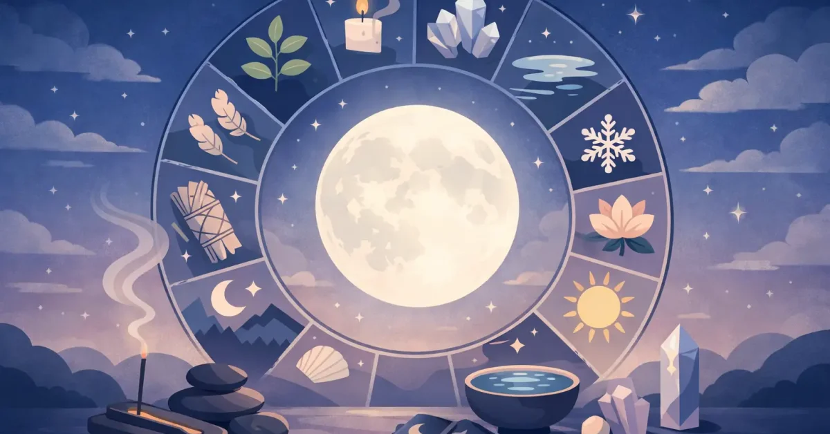 Full Moon Ritual Calendar for Every Month