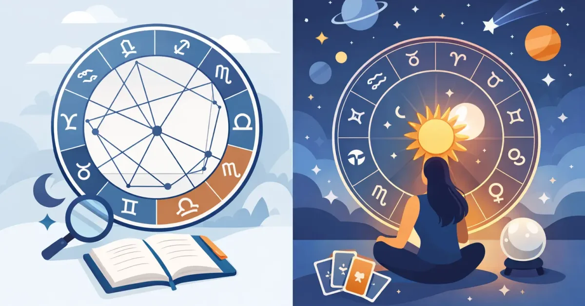 Natal Chart vs Horoscope: What Changes?